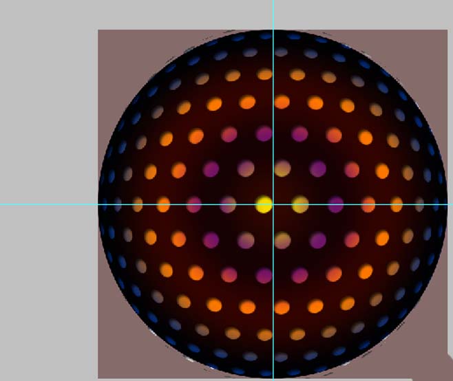 ps制作旋转霓虹灯动画的图文操作。