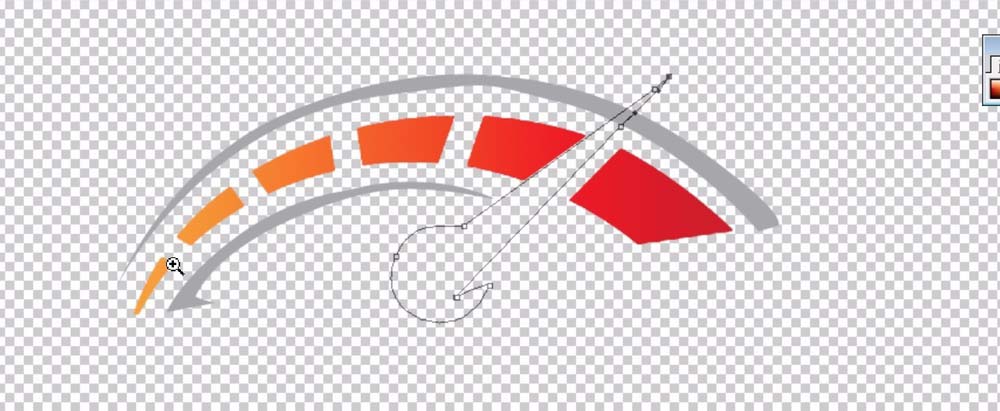 ps制作车友会标志logo的操作流程。