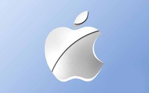PS制作大苹果Macintosh标志的图文操作。