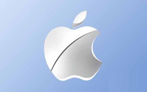 PS制作大苹果Macintosh标志的图文操作。