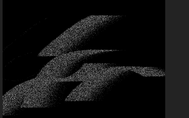 PS制作颗粒状效果的图文操作。