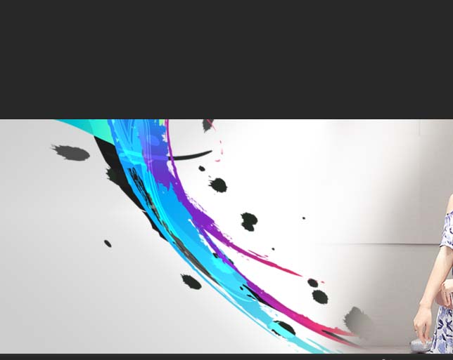 ps做出淘宝全屏海报的详细操作。