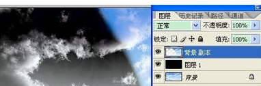 ps中制作蓝天白云的具体操作步骤。