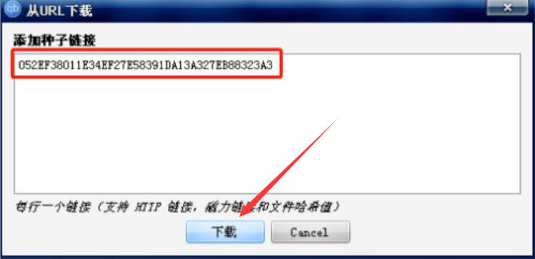 qbittorrent 如何下载 BT 种子文件。