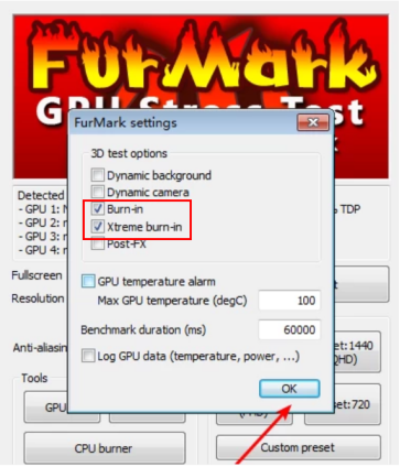如何使用FurMark检测电脑显卡