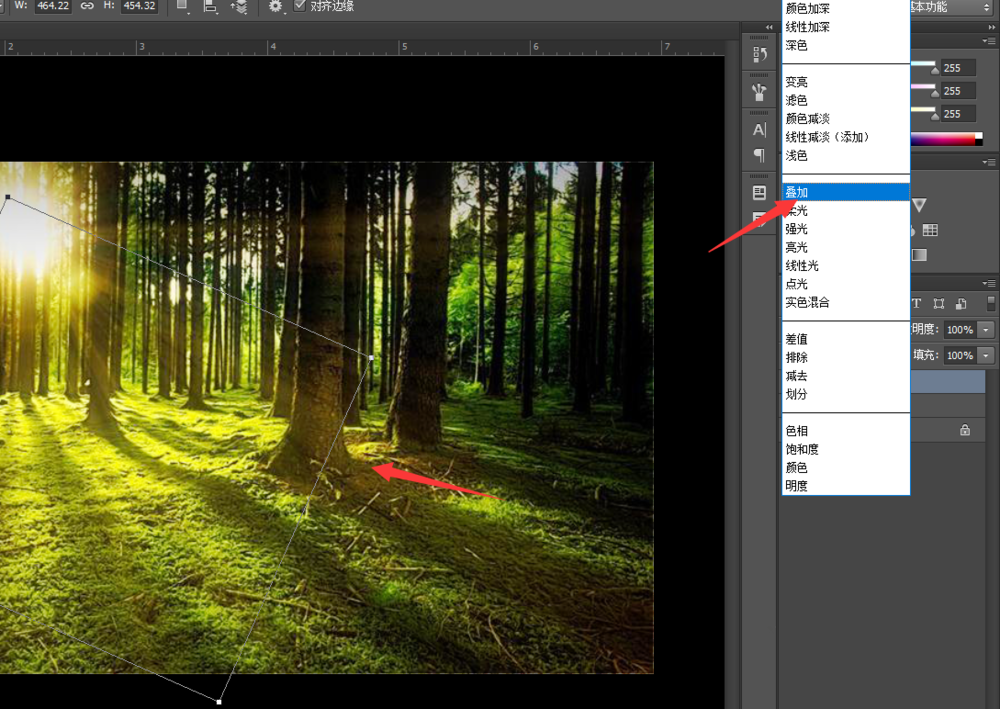 如何提整图片指定区域的亮度