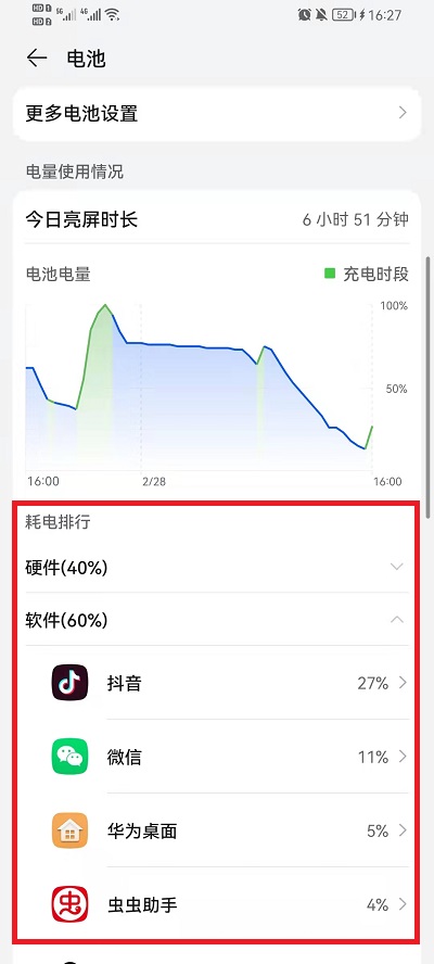 荣耀手机如何查看应用使用时间。