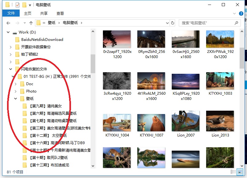闪电数据恢复软件恢复Ghost选错分区的操作教程。