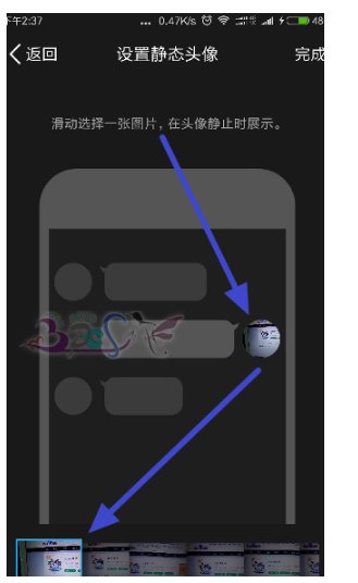 手机QQ动态头像的玩法介绍