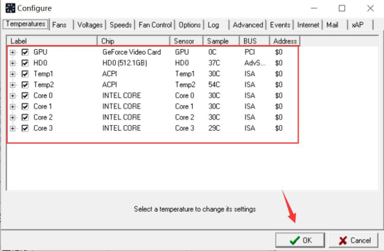 speedfan硬件检测方法教学,减少电脑损耗