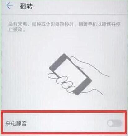说说6在华为畅享9s中设置翻转静音的具体步骤。