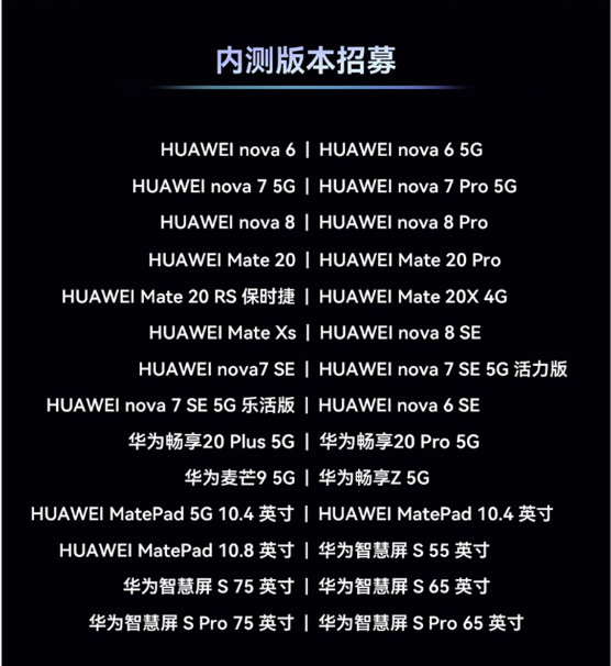说说6HarmonyOS2.0适应内测设备如何报名。