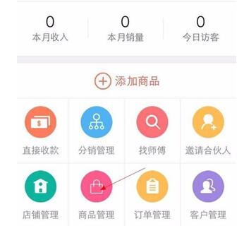 说说6萌店中开店卖东西的操作流程。
