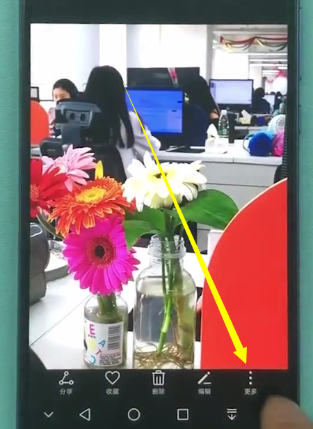 说说6华为手机里怎么设置壁纸。