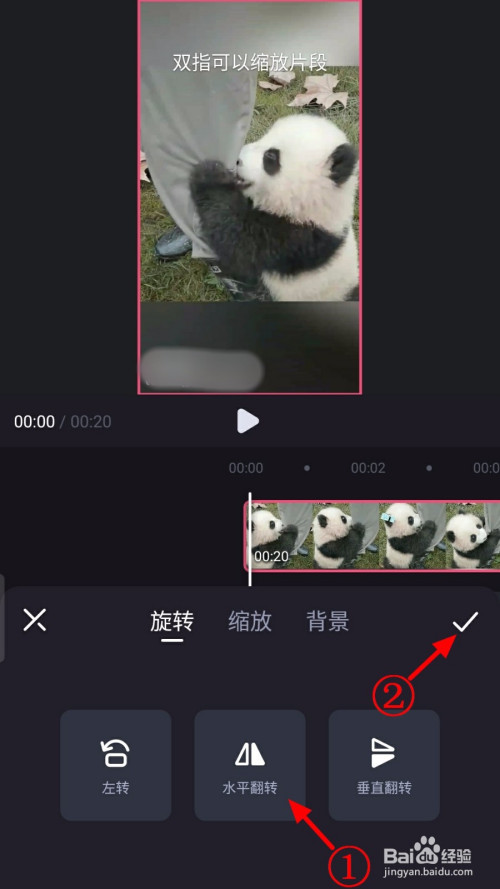 说说6必剪如何水平翻转视频。