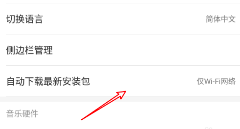 说说6网易云音乐如何设置WiFi网络自动下载安装包。