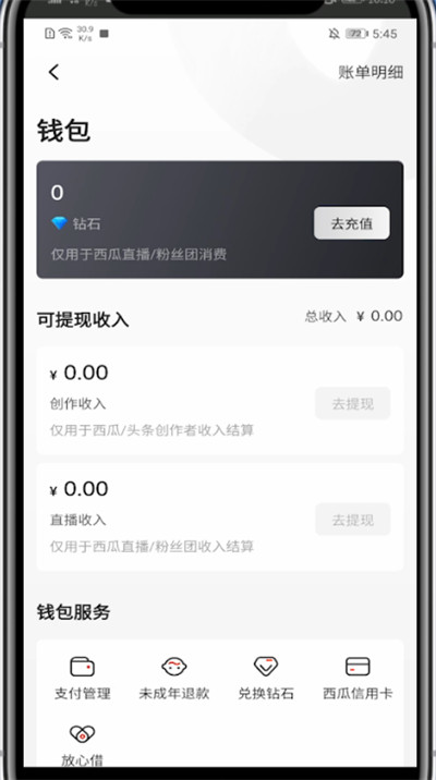 说说6西瓜视频中查看收益的方法技巧。