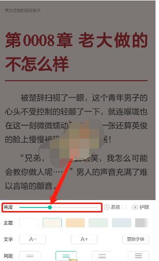说说6当当云阅读怎么调亮度。