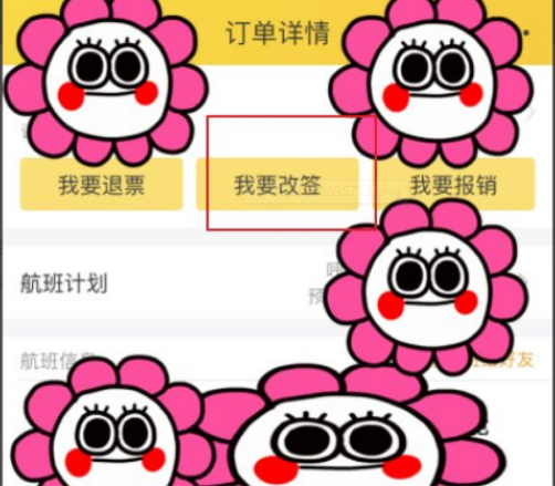 说说6飞猪旅行改签机票。