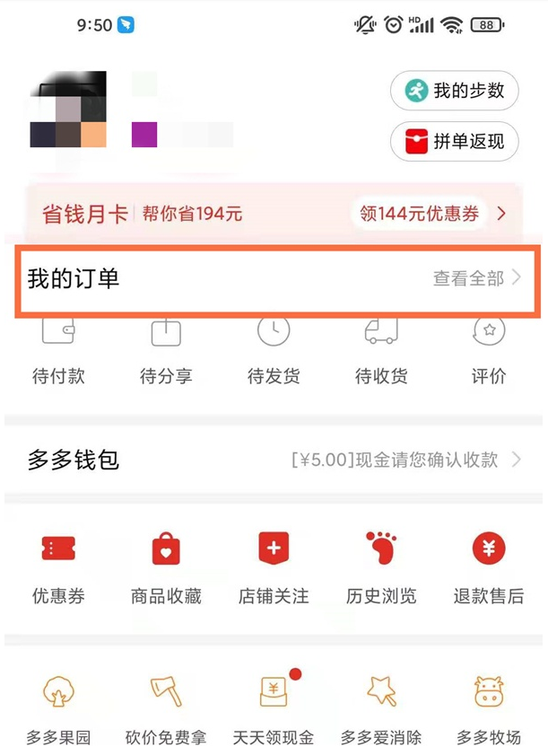 说说6拼多多如何查看账单支付。