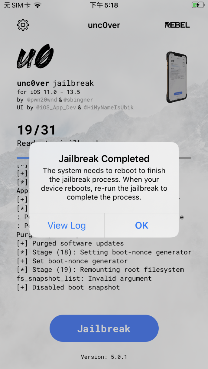 说说6我来分享iOS11-13.5系统越狱方法整理，需要借助unc0ver。
