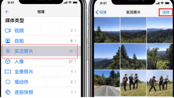 说说6iphone实况照片怎么不会动。