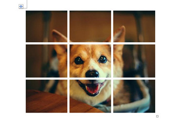 说说6Word九宫格图片怎么做。