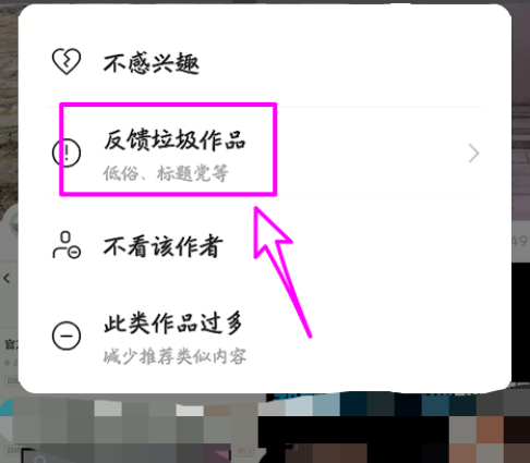 说说6如何举报快手短视频作品。