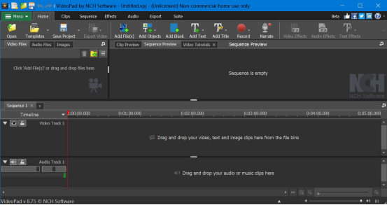说说6videopad video editor如何添加视频转换特效。