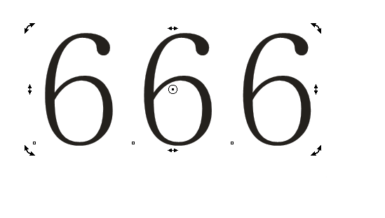 说说6cdr制作倾斜字体的详细操作教程