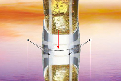 说说6PS制作杯子倒影的具体介绍