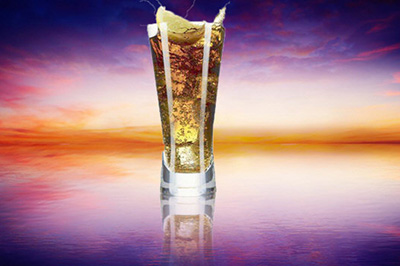 说说6PS制作杯子倒影的具体介绍