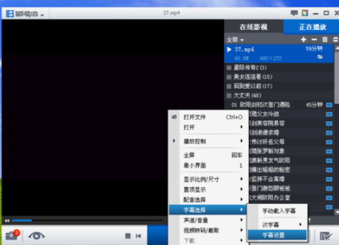 说说6暴风影音中载入字幕的操作教程