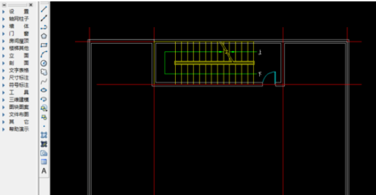 天正建筑2014绘制建筑物顶层平面图的操作教程截图
