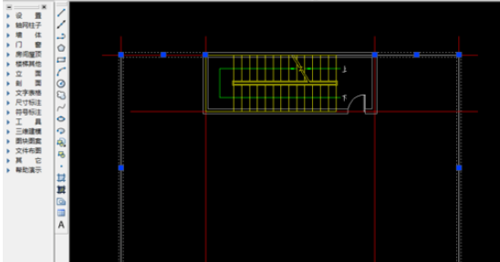 天正建筑2014绘制建筑物顶层平面图的操作教程截图