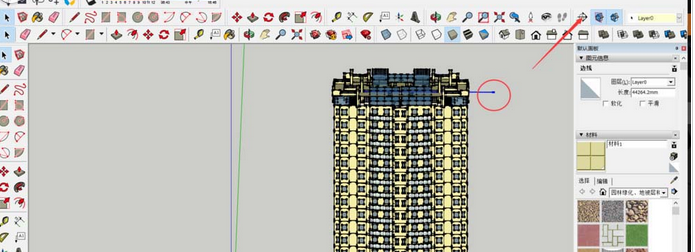 说说6草图大师使用立体建筑图制作建筑剖面图的操作步骤