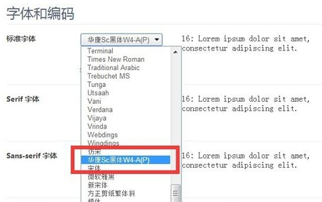 说说6360极速浏览器设置显示字体的操作方法