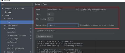 说说6intellij idea设置字体大小的操作方法 说说6登dua郎什么意思