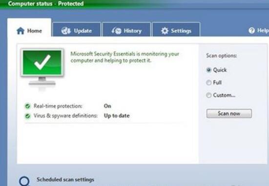说说6Microsoft Security Essentials的基本使用步骤 说说6免费