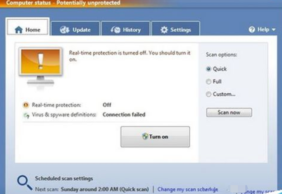 说说6Microsoft Security Essentials的基本使用步骤 说说6免费