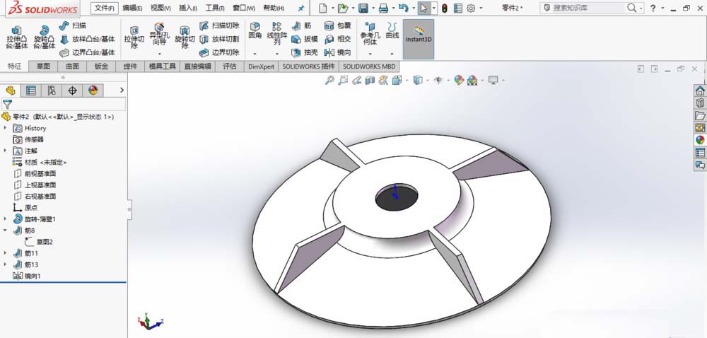 说说6SolidWorks创建导流盖零件模型的图文操作方法 说说6撩妹橙光破解版完结