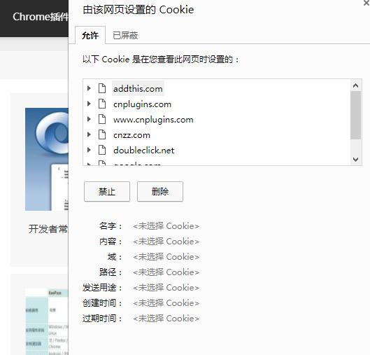 说说6谷歌浏览器查看cookie的值的操作步骤