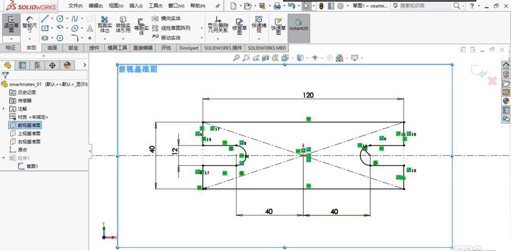 说说6Solidworks将两个模型进行智能配合的操作方法 说说6挑西瓜