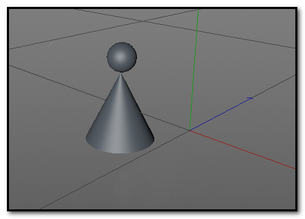 说说6C4D将多个物体进行拼合的操作方法