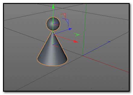 说说6C4D将多个物体进行拼合的操作方法