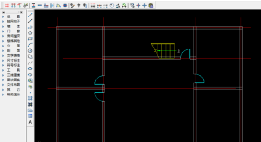 说说6天正建筑2014绘制建筑物二层平面图的使用方法