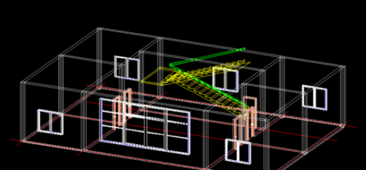 说说6天正建筑2014绘制建筑物二层平面图的使用方法