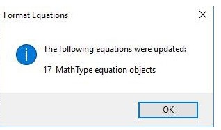 说说6MathType批量更改已有公式的图文方法 说说6说中文用英语怎么说