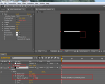 说说6AE制作折线效果的图文方法