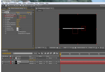 说说6AE制作折线效果的图文方法